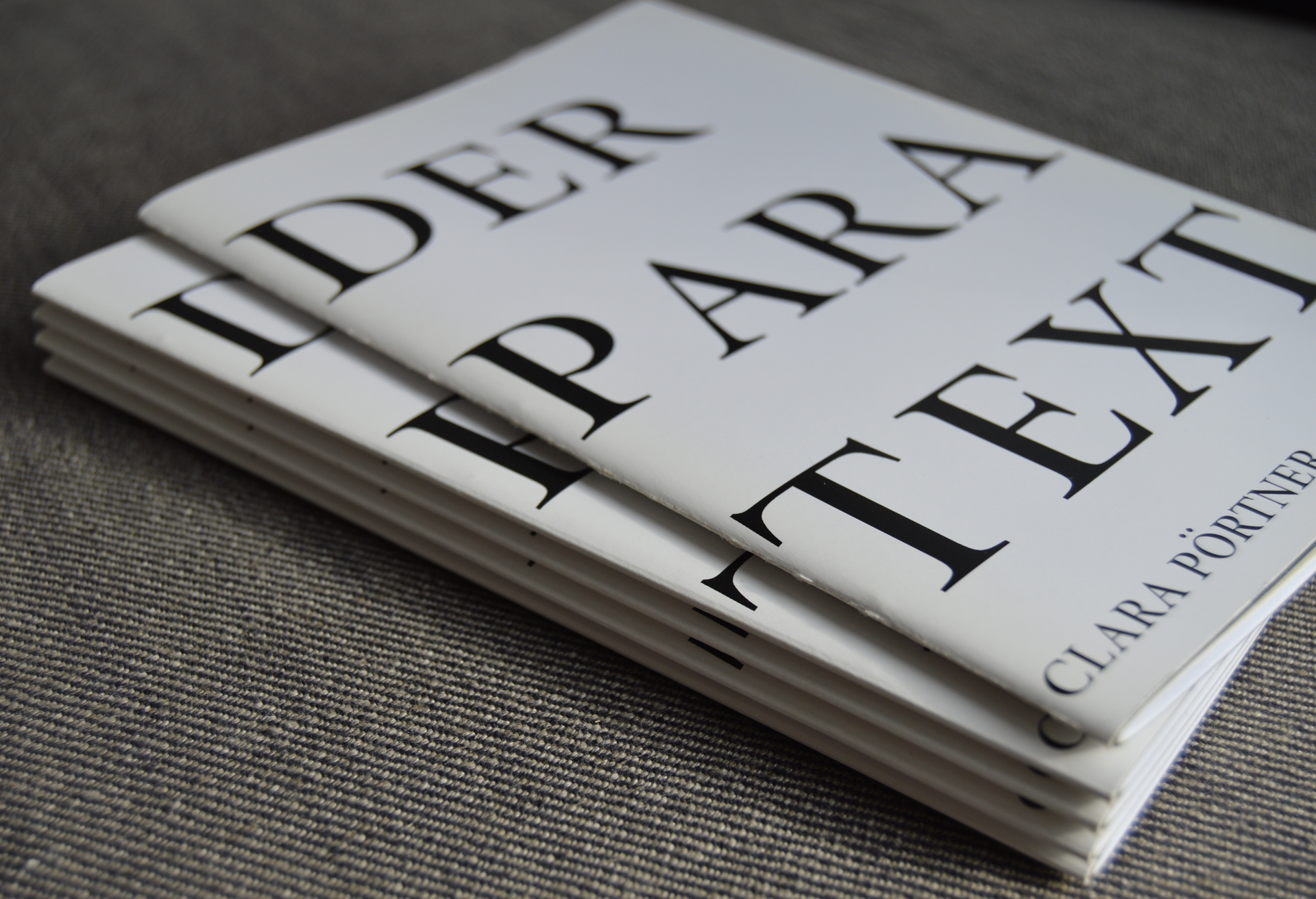 Der Paratext Clara Pörtner